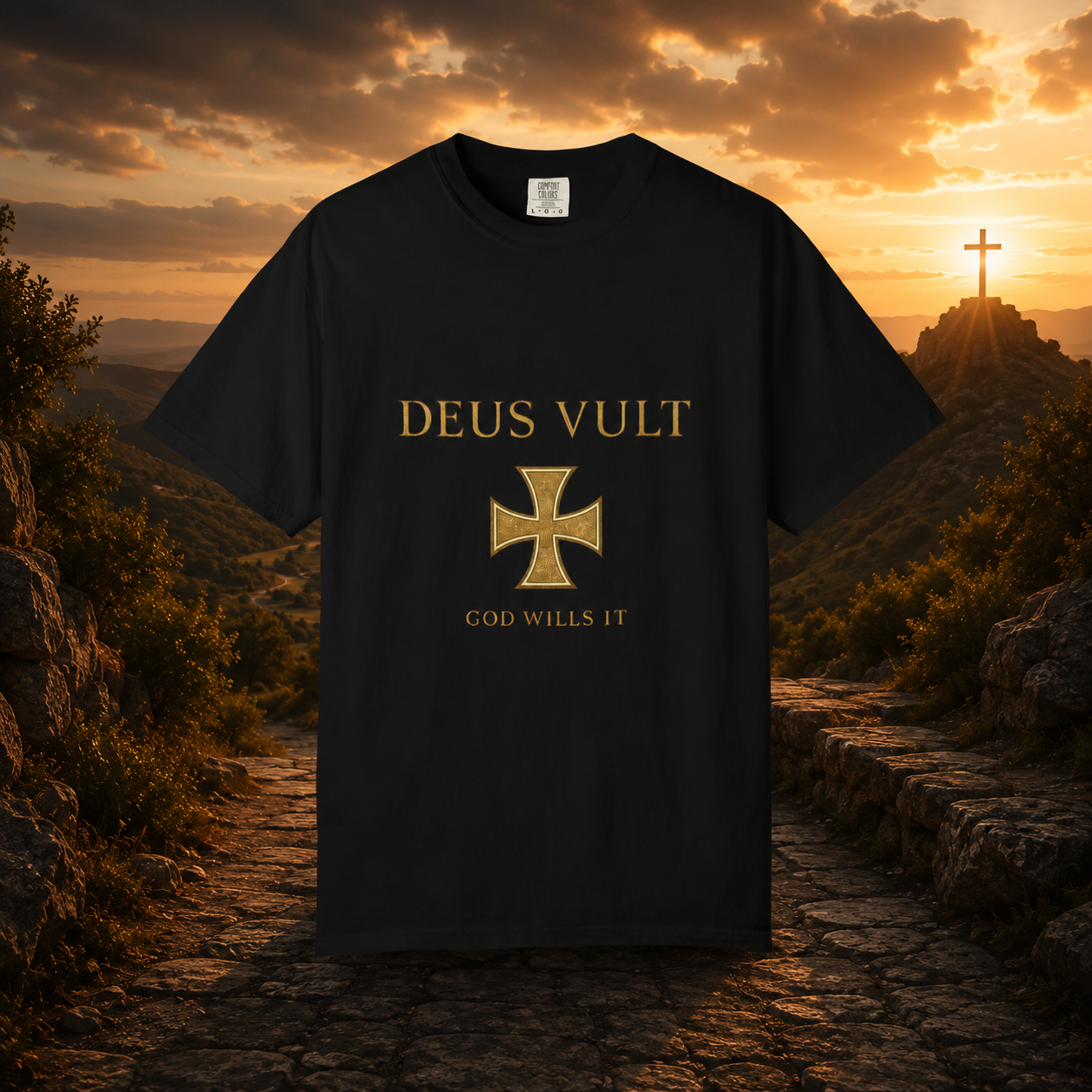 Deus Vult — God Wills It Tee