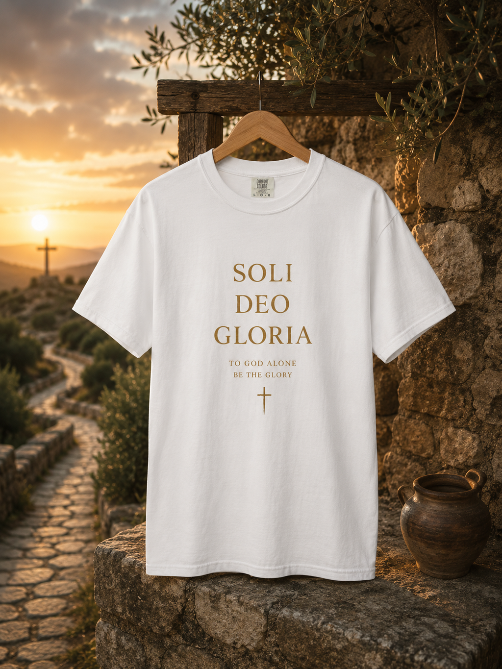 Soli Deo Gloria — To God Alone Be the Glory Tee