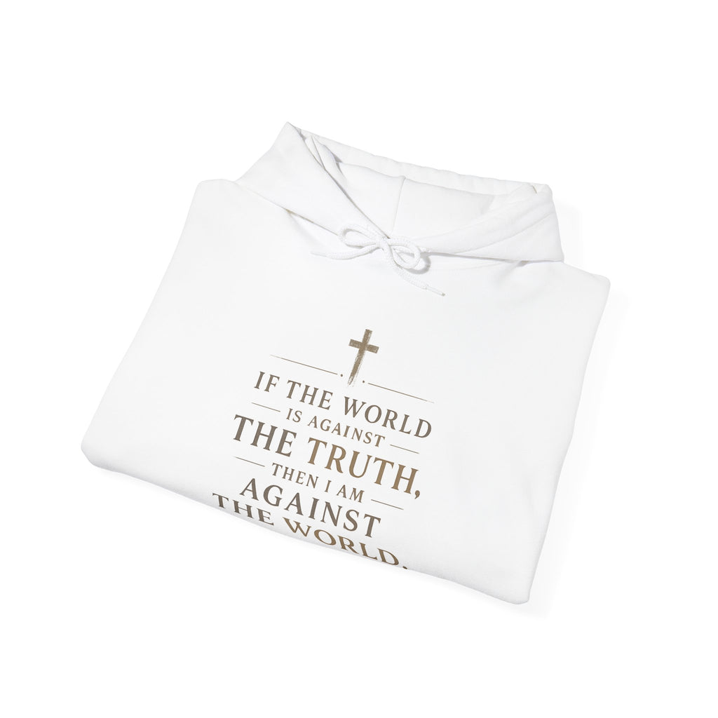 Against the World – St. Athanasius Premium Hoodie ⭐