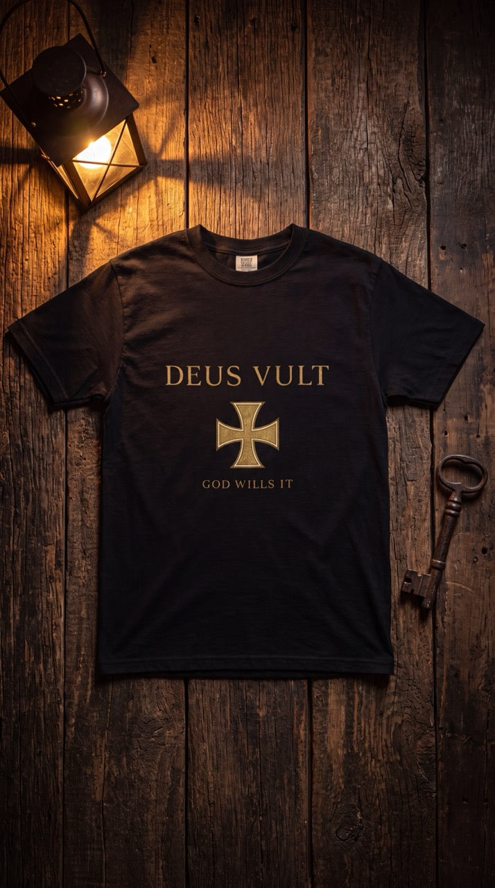 Deus Vult — God Wills It Tee