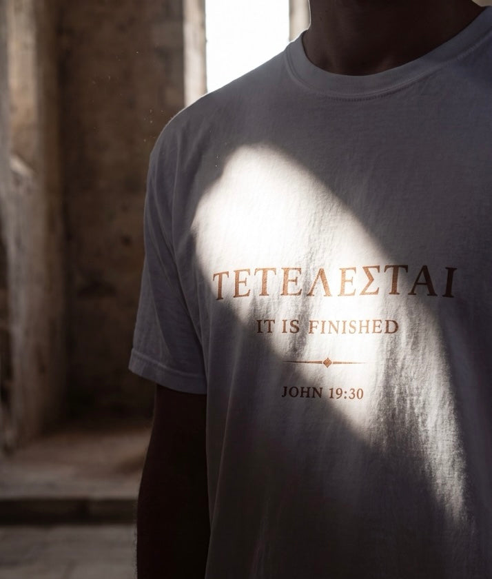 Tetelestai — It Is Finished Tee | John 19:30