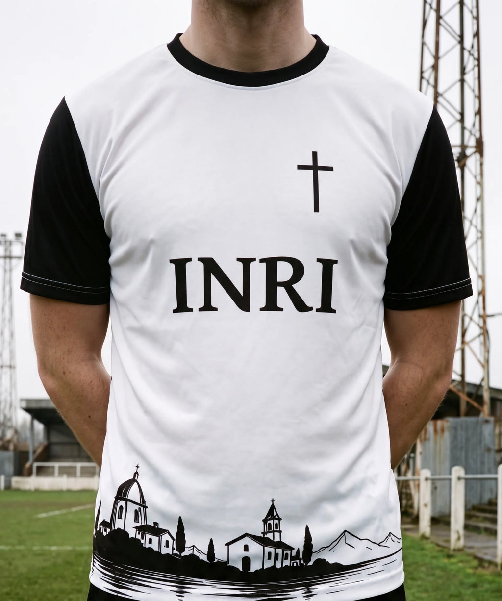 Faith Football Shirt — Handmade Training Top